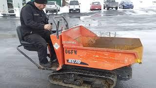 BROUETTE SUR CHENILLE DIESEL KUBOTA KC70 2015 / KC7010141