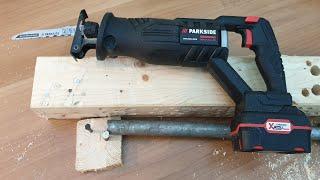 Parkside Performance Cordless Sabre Saw PSSAP 20-Li