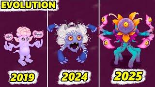 Psychic Island Evolution 2019-2025 (My Singing Monsters)