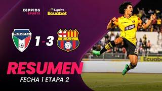 Imbabura 1-3 Barcelona / Resumen Fecha 1 / 2da Etapa / LigaPro Ecuabet