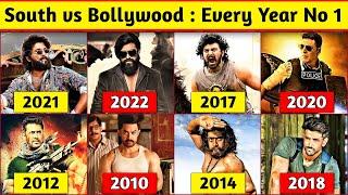 South vs Bollywood | Every Year No 1 Highest Grossing Movies From 2010 To 2022 Box Office Collection