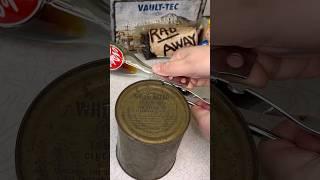 Opening 65 Year Old White Bread from a Fallout Shelter!