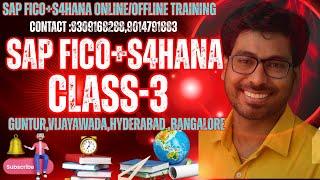 #SAP FICO+S/4 HANA Tutorial For Beginners class-3,SAP FICO S4HANA Training in Telugu,SAP FICO S4HANA
