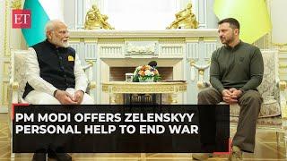 PM Modi offers Zelenskyy personal help to end Russia-Ukraine war