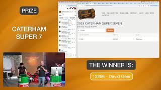 HUGE LIVE DRAW! 13/08/24 - Swift Voyager Motorhome, Caterham Super 7, Bikes, Cash, Tech, and more!