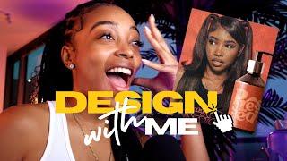 Design a Black Haircare Brand With Me | Brand Design