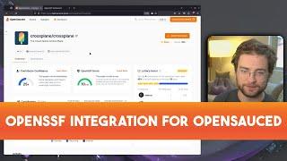 Introducing OpenSSF integration for OpenSauced