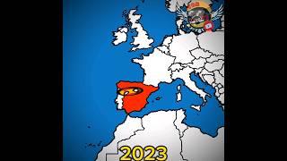 Spain's History  #countryballs #history #spain #shorts