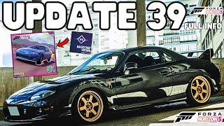 Forza Horizon 5 -Series 39 FULL Info-4 New cars-Horizon backstage returns!-4 Rare cars and MORE!