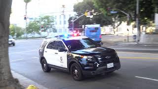 Multiple LAPD Units Responding Code 3