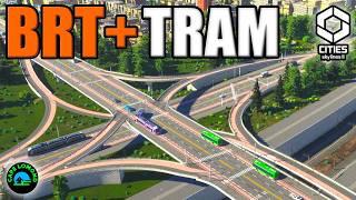 BRT and Tram Infrastructure Solution. Does it work?