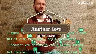 Another Love Ukulele Tutorial (easy) Tom Odell