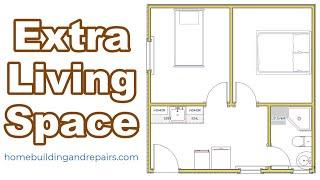 Two Bedroom Garage Conversion Floor Plan Ideas - Creating Extra Living Space At Home