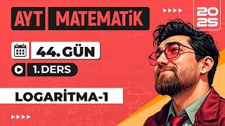 90 Günde AYT Matematik Kampı | 44.Gün 1.Video | Logaritma-1 | 2025 | #merthoca