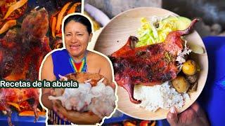 ¡ IRRESISTIBLE ! Receta Ecuatoriana CUY AL HORNO | Recetas de la abuela