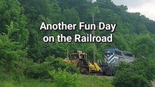Regulator Died on the Main, had to Tow it with a Locomotive