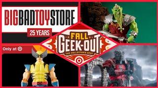  TARGET FALL GEEK OUT  Week Five | BBTS 25th ANNIVERSARY | MATTEL CREATIONS Demo-Man