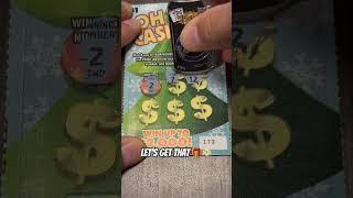 $1 Oh Cashmas Tree Washington day 1 Lotto #lottery #scratchcards #walottery