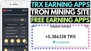 How to Earn TRX For Free | Free TRON Earning Apps in 2024 | Best TRX Investment Platform