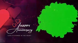 Anniversary video | anniversary green template | Happy anniversary video | Anniversary song video