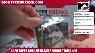 2020 TOPPS CHROME BLACK RANDOM TEAMS #1B