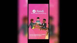 how to use app (fondi speak)