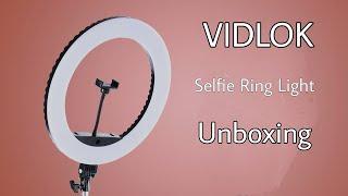 VIDLOK Selfie Ring Light - Unboxing | TheAgusCTS