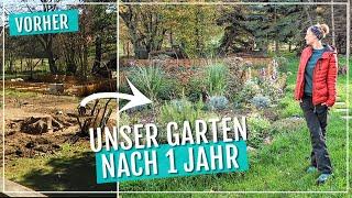 Vorher / nachher: XXL Garten Makeover  | Vom Tannenwald zum Wellness-Garten Gartengestaltung