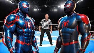 SPIDERMAN 2099 VS SPIDERMAN MILES MORALES - EPIC BATTLE