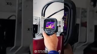 Inspeção de termografia com Flir e5xt.