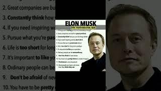 Elon musk motivational video | Elon musk life important tips | Elon musk motivational quotes | Elon