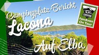 Campingplatz Elba - fan4van berichtet mit Wohnmobil aus Lacona