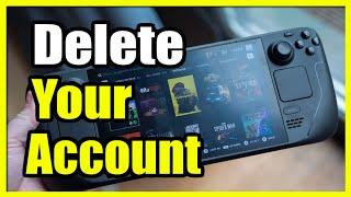 How to Delete your Steam Account using Steam Deck (Fast Tutorial)