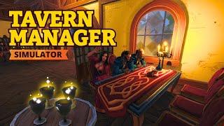 TAVERN MANAGER SIMULATOR Gameplay 【THIS IS SO ADDICTIVE】