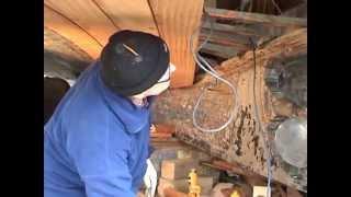 Re-planking the hull of a Wooden Motor boat