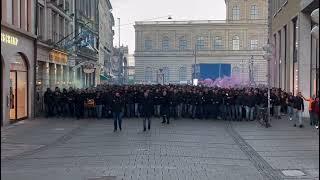 ultrAslan Avrupa Bayern Münih deplasmanı