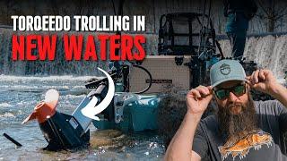 Utilizing the Torqeedo to Troll New Water!!