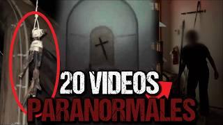 40 MINUTOS DE TERROR | 20 VIDEOS PARANORMALES | SCARIEST VIDEOS 2025