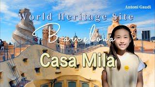 Casa Mila:the last private residence designed by architect Antoni Gaudí. /La Pedrera/ Casa Milà/米拉之家