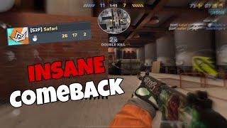 INSANE COMEBACK in Critical Ops RANKED