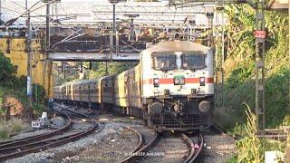 6 Hr's Late Running SC - TVC Sabari Entering Thrissur | Sandeep Railways