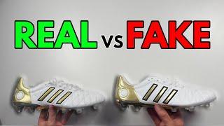 REAL VS FAKE! ADIDAS TONI KROOS 11 PRO FOOTBALL BOOT COMPARISON! (CLEATS)