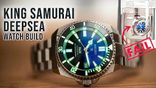 King Samurai Deepsea Watch Build - Catastrophic Pressure test FAIL!