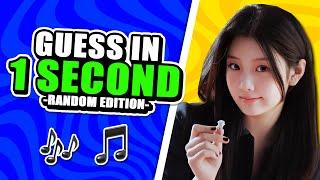 GUESS RANDOM 50 KPOP SONG IN JUST 1 SECOND | KPOP QUIZ