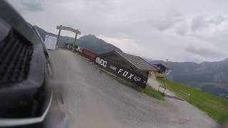 Bikepark Leogang 2017 Flying Gangster Helm cam run