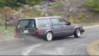 VOLVO WAGON STREET DRIFTING COMPILATION !