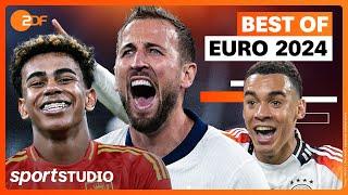 Völlig losgelöst! Die besten Momente der Fußball-EM | UEFA EURO 2024 | sportstudio