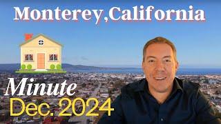 Monterey, California Real Estate Minute December 2024