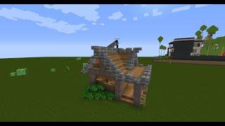 Постройка: Библиотека #minecraftbuilding