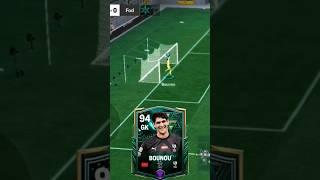 Bounou goalkeeper scores himself ‍️ Why did you do this to me?  BOUNOU  IN FC MOBILE